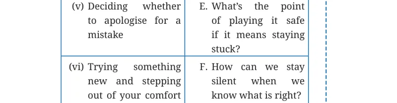 Question II table