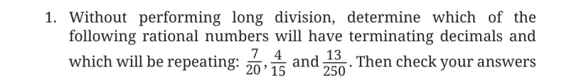 Question 1